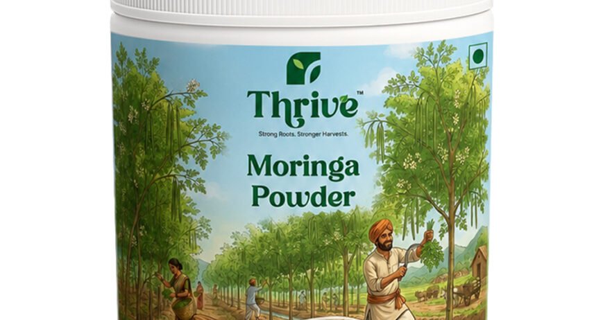 Product Information Moringa Leaf Powder – 5000 mg Target Group: Adults (Above 18 Years) USP (Per Gram): ₹2.66 Best Before: 24 months from the date of manufacturing Once Opened: Consume within 6 months Storage: Store in a cool & dry place. Protect from light and heat. Not for Medicinal Use